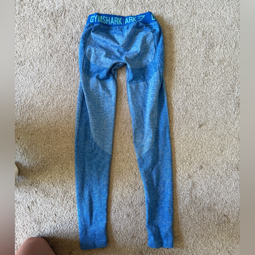 Gymshark Flex Blue Leggings - Picture 3 of 3